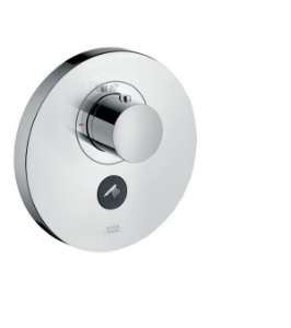 Bild von AXOR ShowerSelect ShowerSelect Thermostat Highflow Round für 1 Verbraucher und einen zusätzlichen Abgang Unterputz, Art.Nr. 36726000