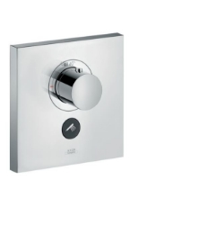 Bild von AXOR ShowerSelect ShowerSelect Thermostat Highflow Square für 1 Verbraucher und einen zusätzlichen Abgang Unterputz, Art.Nr. 36716000