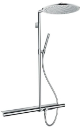 Picture of AXOR ShowerSolutions Showerpipe 800 mit Thermostat und Kopfbrause 350 1jet, Art.Nr. 27984000