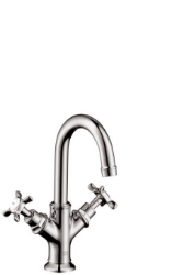 Bild von AXOR Montreux 2-Griff-Waschtischarmatur 160 mit Zugstangen-Ablaufgarnitur für Handwaschbecken, Art.Nr. 16505000