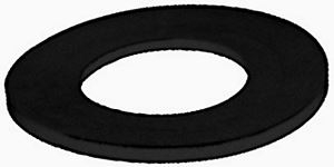 Bild von VSH Flacher Dichtring (schwarz, EPDM) für C-Stahl und Edelstahl, 54 DN50 (2 3/8"), Art.Nr. : 6228068