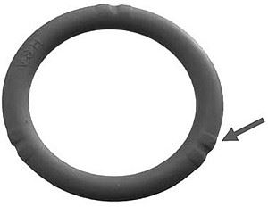 Bild von VSH O-Ring (LBP) für Spezialanwendungen (grün, FPM) für C-Stahl und Edelstahl, 15 mm, Art.Nr. : 6119401