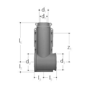 Bild von JRG Sanipex Schutzschale für Verteiler, d-d-d (mm): 12 ‐ 16 ‐ 20, , Art.Nr. : 5758.001