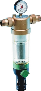Bild von Honeywell Resideo Hauswasser-Feinfilter F76S Messing, AB, R1, Art.-Nr. F76S-1AB