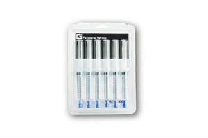Picture of ALIXO EXTREME WHITE LEAK STOP 6-PACK 12ML INKL. 1/4 SAE ADAPTER ,  alte Kode : SCP-721, Art.Nr. :ALX-0721-000