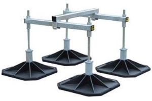 Bild von Big Foot Systems BIG FOOT REGELBARE HD CUBE FUß 450x450 MM / FRAME 560x710x800 MM , alte Kode : LAC-735, Art.Nr. :BFS-4402-000