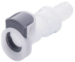 Picture of CPC Kupplungen 3/8 In-Line Hose Barb  Acetal (POM) Coupling Body with Shroud- 25 Stk,  Art.Nr. : APC17006SH
