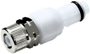 Bild von CPC Kupplungen 8mm PTF Valved In-Line  Acetal (POM) Coupling Insert- 25 Stk,  Art.Nr. : APCD200M8