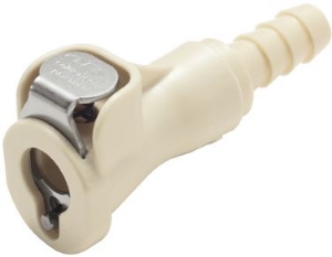 Picture of CPC Kupplungen 1/4 Hose Barb Non-Valved In-Line Polypropylene Coupling Body- 25 Stk,  Art.Nr. : PMC170412