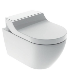 Picture of Geberit Schweiz - Dusch WC Komplettanlage GEBERIT AquaClean Tuma Comfort Art.: 146.290.FW.1 wandhängend Edelstahl gebürstet mit CH Garantie