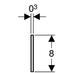Bild von Geberit Duofix Dämm- und Trennstreifen 30m , Art.Nr. : 111.889.00.1