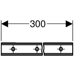 Bild von Geberit Duofix Set Systemschiene,L = 2x3m , Art.Nr. : 111.878.00.1
