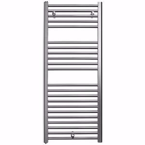 Bild von De Longhi - Alliance Rio Badheizkörper chrom 1186x500 600 W, Art.Nr. : 0SAICL117115000