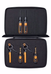 Picture of testo Smart Probes AC & Kälte-Prüfset PLUS(2x testo 549i / 2x testo 115i / 2x testo 605i & grosses HLK Softcase) , Art.Nr. : 0563 0002 41