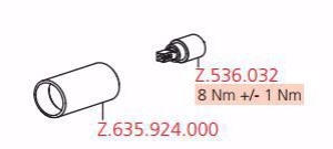 Bild von KWC Überwurfmutter Messing 000, Art.Nr. : Z.635.924.000