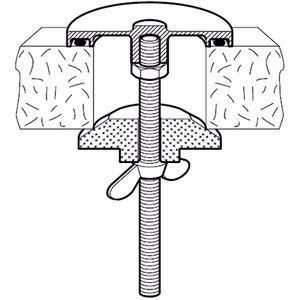 Bild von KWC Abdeckflansch chrom Ø50 mm M6, Art.Nr. : Z.504.093.000