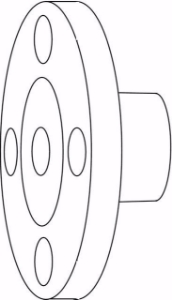 Bild von IMI Hydronic Engineering Anschluss mit Flansch G1" - D105 mm (verlängert), Art.Nr. : 52759620