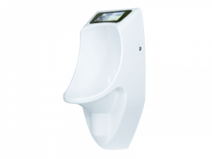 Bild von URIMAT compactvideo kompakt, Hightech-Kunststoff, weiss, mit LCD-Videodisplay 7", USB/WiFi, Art.Nr. : 14981