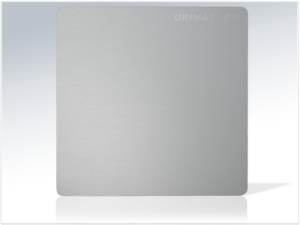 Bild von URIMAT Abdeckplatte Aluminium poliert, 10 x 10 cm, Art.Nr. : 59.301