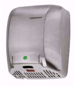 Bild von URIMAT Händetrockner Champion-PRO , Edelstahl-Gehäuse, gebürstet  , Art.Nr. : 37.508