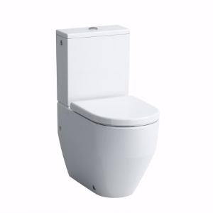 Picture of Laufen PRO - Stand-WC für aufgesetzten Spülkasten, Tiefspüler, mit Spülrand, Abgang waagerecht/senkrecht, 650 x 360 x 430,  000, weiss , Art.Nr. : H8259520000001