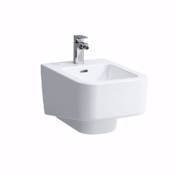 Picture of Laufen Pro S - Wand-Bidet PRO S 53X36 LCC WS, 530 x 365 x 300, 400, LCC-weiss, 1 Hahnloch, Art.Nr. : H8309614003021
