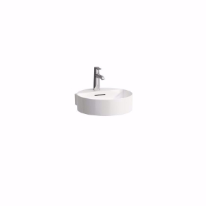 Bild von Laufen VAL - Aufsatz-Handwaschbecken, 400 LCC-weiss, 1 Hahnloch, 400 x 425 x 110, Art.Nr. : H8132814001041