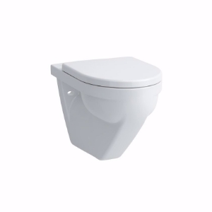 Bild von Laufen MODERNA R - Wand-WC 'rimless/comfort', Tiefspüler, ohne Spülrand, 018 beige, 560 x 360 x 410, Art.Nr. : H8215460180001