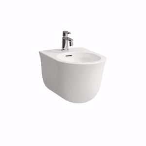 Picture of Laufen THE NEW CLASSIC - Wand-Bidet NEWCLASSIC 53X37 WEISS, 000 weiss, 1 Hahnloch, 530 x 370 x 340, Art.Nr. : H8308510003021