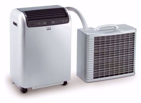 Bild von REMKO Mobiles Kompakt Klimagerät , RKL 495 DC S-Line silber mit R32, 4.3 kW - Art. Nr.: 1616496 - inkl MWSt