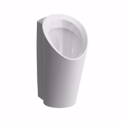 Picture of Laufen LEMA - Absauge-Urinal, Wasserzulauf innen, mit elektronischer Steuerung, Netzbetrieb (230V), mit Bluetooth Modul, 000 weiss, 350 x 400 x 700, Art.Nr. : H8401990000001