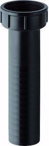 Bild von Geberit Anschlussstutzen mit Überwurfmutter 60 x 1/8" / d50 mm schwarz, Art.Nr.: 152.162.16.1