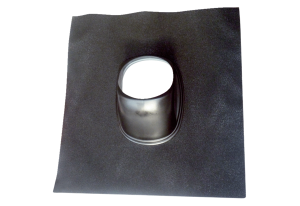 Bild von Maico Dachpfanne DP 125 SB Dachpfanne Universal mit Bitumen-Anformstück, Farbe: Schwarz, für Anschlussdurchmesser: 125 mm, Art.Nr. : 0092.0379