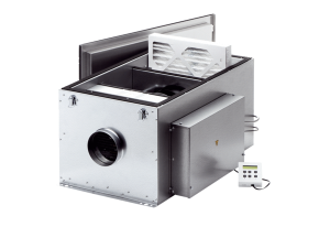 Bild von Maico Compaktbox ECR 12 EC Kompaktes Zuluftgerät mit integriertem Elektro-Lufterhitzer, EC-Motor, Filter und Regelung, DN 125, Art.Nr. : 0080.0574