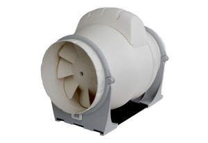 Picture of Maico Diagonal-Ventilator ERK 125 T Diagonal-Ventilator, für Rohreinbau, DN 125, zweistufig mit Nachlaufrelais, einstellbar von 3 bis 15 Minuten, Art.Nr. : 0080.0178