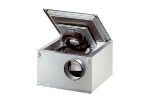 Bild von Maico Schallgedämmte Lüftungsbox ESR 12-2 EC Schallgedämmte Lüftungsbox mit EC-Motor und ausschwenkbarem Ventilator, DN 125, Wechselstrom, Art.Nr. : 0080.0710
