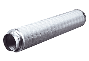 Bild von Maico Rohrschalldämpfer RSR 12 Rohrschalldämpfer mit 25 mm Schallschluckpackung, Länge: 1000 mm, DN 125, Art.Nr. : 0092.0312