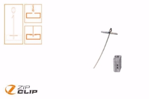 Picture of Zip-Clip TOGGLE-IT SEILAUFHÄNGUNG 3 METER - BELASTUNG 15KG - 10 STUCK , alte Kode : ZIP-103T, Art.Nr. :ZCT-1003-873