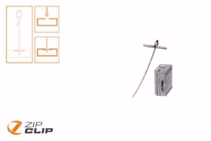 Picture of Zip-Clip TOGGLE-IT SEILAUFHÄNGUNG 3 METER - BELASTUNG 35KG - 10 STUCK , alte Kode : ZIP-203T, Art.Nr. :ZCT-2003-873