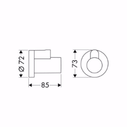 Bild von Hansgrohe Schuber, Mattschwarz , Art.Nr. : 13950670