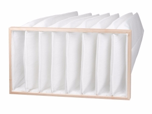 Bild von Unifil FA5-951-H-Q-8T Taschenfilter, Holzrahmen, 897x490x580, ISO coarse 80% / M5, Art.Nr. 107423