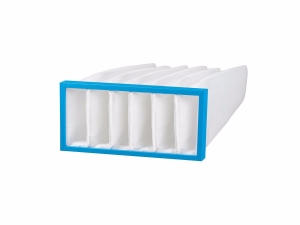 Bild von Unifil KA5-305-P-Q-6T Taschenfilter, Kunststoffrahmen, 592x287x450, ISO coarse 80% / M5, Art.Nr. 106007