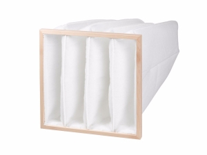 Bild von Unifil FA5-510-H-4T Taschenfilter, Holzrahmen, 492x492x580, ISO coarse 80% / M5, Art.Nr. 107418