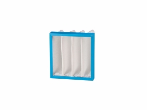 Bild von Unifil GK4-410-P-4T Taschenfilter, Kunststoffrahmen, 392x392x125, ISO coarse 50% / G4, Art.Nr. 101164