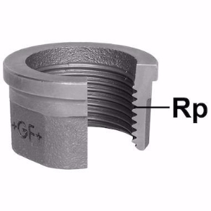 Bild von GF-JRG Einlegteil, flachdichtend, Nr. 372 2 1/2" schwarz , Art.Nr. : 770372110