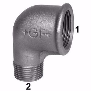 Picture of GF-JRG Winkel 90°, reduziert, Nr. 92 1" 3/4" schwarz , Art.Nr. : 770092118
