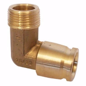 Bild von +GF+ iFIT Übergangs-Winkel-Modul Messing Mit Aussengewinde, Grösse: 25/32 ‑ 3/4", Art.Nr.: 762101285