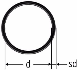 Bild von Nussbaum 23075.04 O-Ring zu Easy-Top-Oberteilen, Grösse: ½, Art.Nr. 23075.04