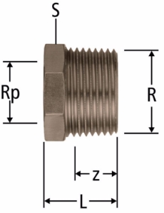 Bild von Nussbaum  90024 Optifitt-Serra-Reduktion, Grösse: 1¼ x 1, Art.Nr. 90024.32