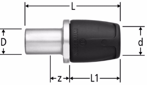 Bild von Nussbaum  85135 Optiflex-Profix-Übergang auf Optipress-Aquaplus, mit Einsteckende, Grösse: 15 x 16, Art.Nr. 85135.21